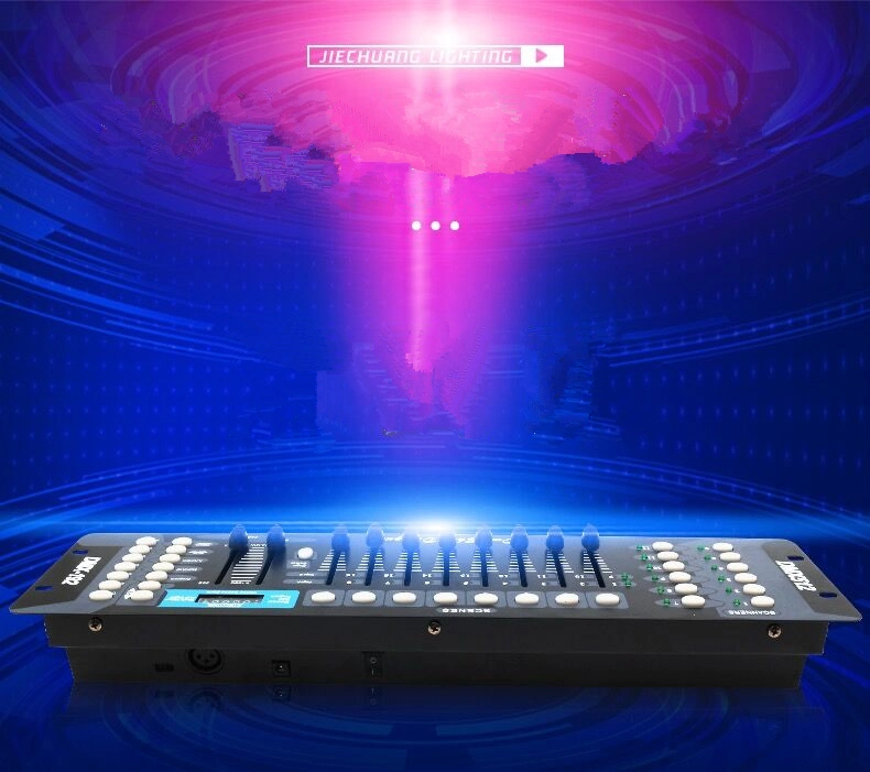 Professional 192 Lighting Console DMX Controller 512 Stage Light Console Lamp for DJ Equipment