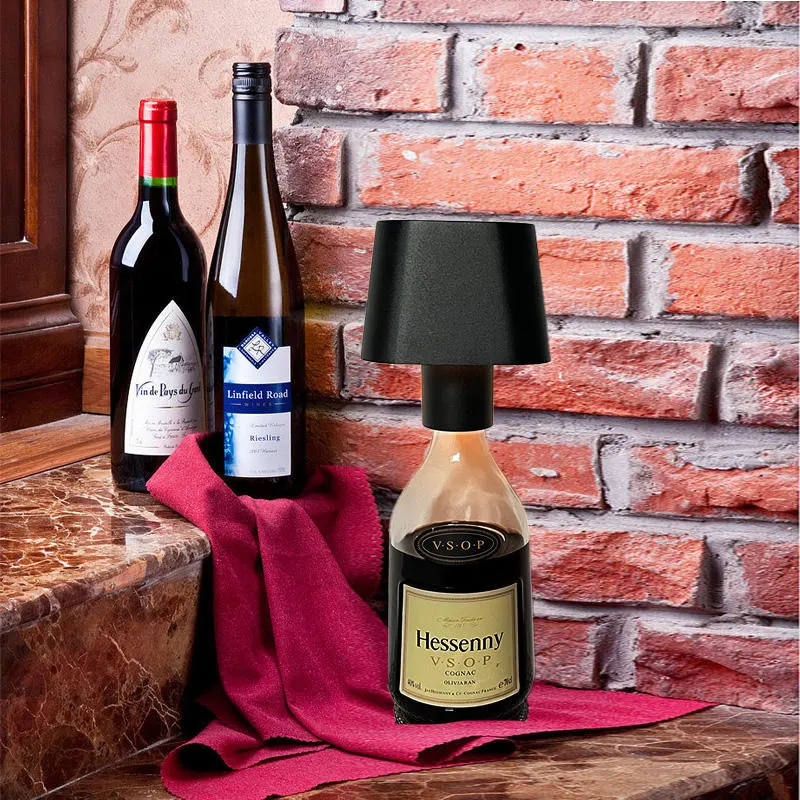 Restaurant Wine Bottleoperated Touch Outdoor Table Lamp Home Decor
