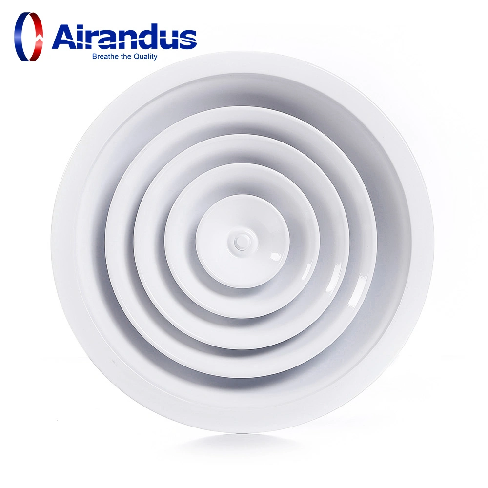 China Factory Price Round Ceiling Air Diffuser Round Air Diffuser with Damper