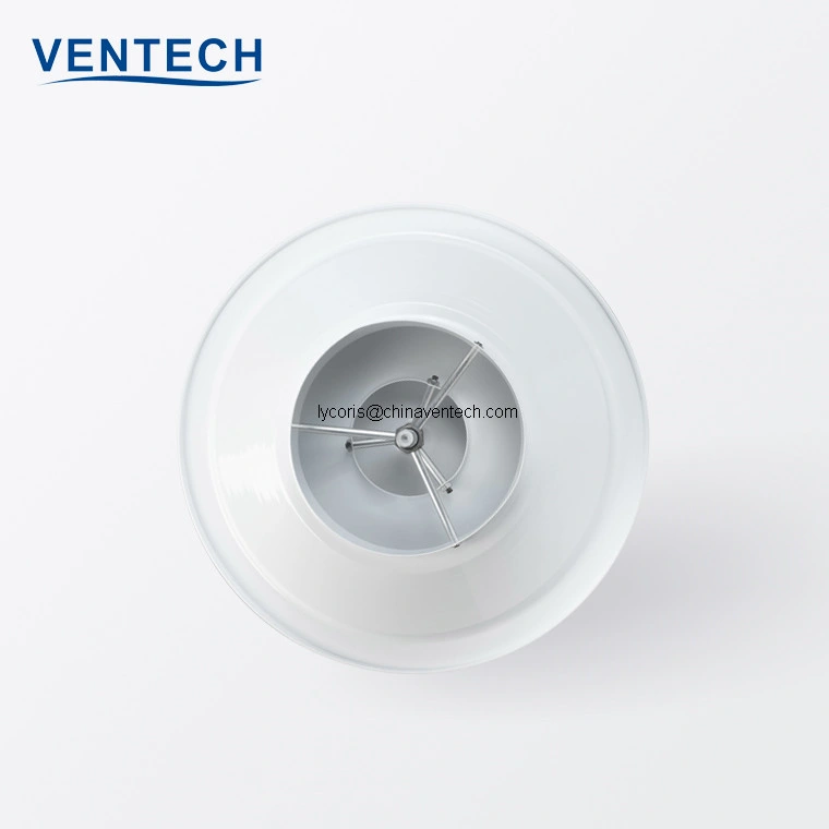 Round Ceiling Diffuser with Plastic Damper