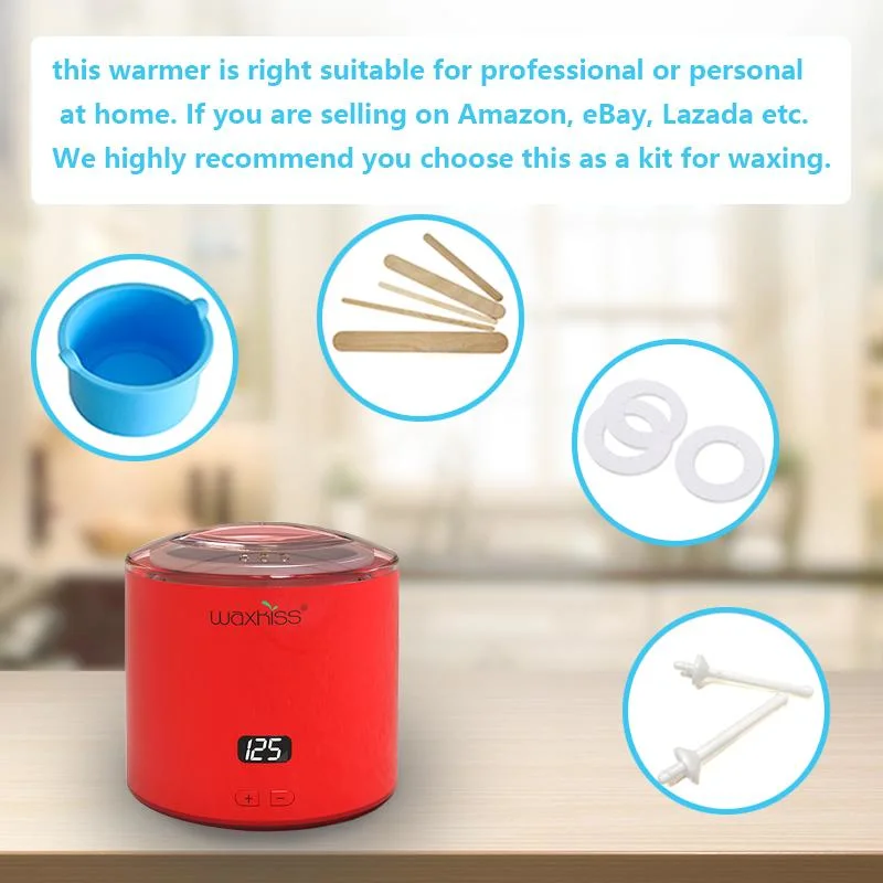 Electric 500cc Wax Warmer Kit for Removing Hair Hard Wax Beans Kit