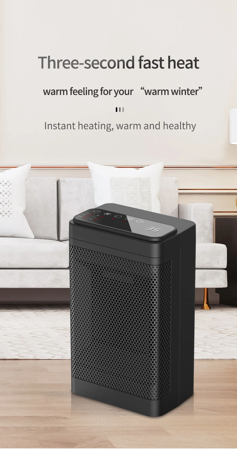 Portable Warmer Overheat Protection LED Display Heating Electric Heater