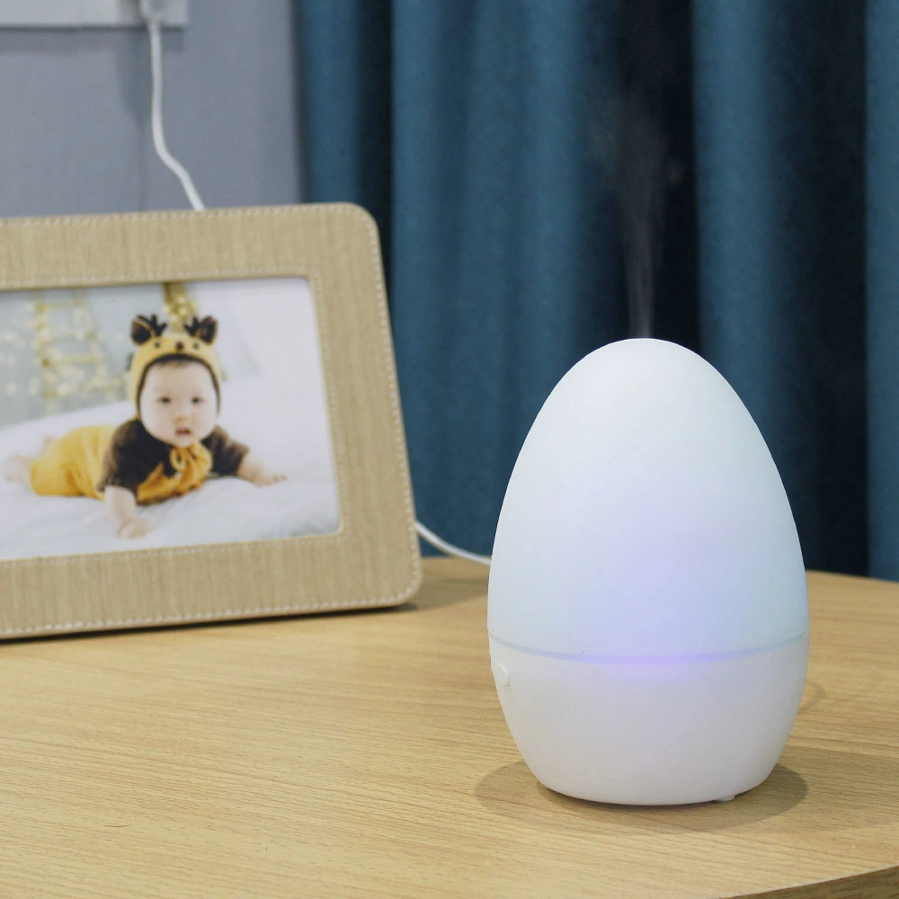 Hot Selling Amazon USB Cheap Low Price Ultrasonic 7 Color Changing Light Big Capacity Egg Shape Essential Oil Aroma Diffuser for Gift
