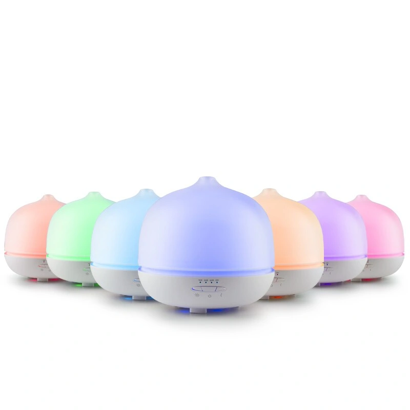 Portable Cool Mist Ultrasonic Aroma Diffuser with Metal Cover