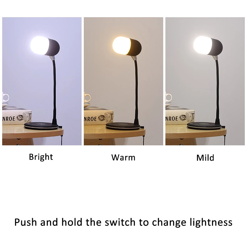 LED Bluetooth Audio Desk Lamp USB Charging Light Luxury Night Light