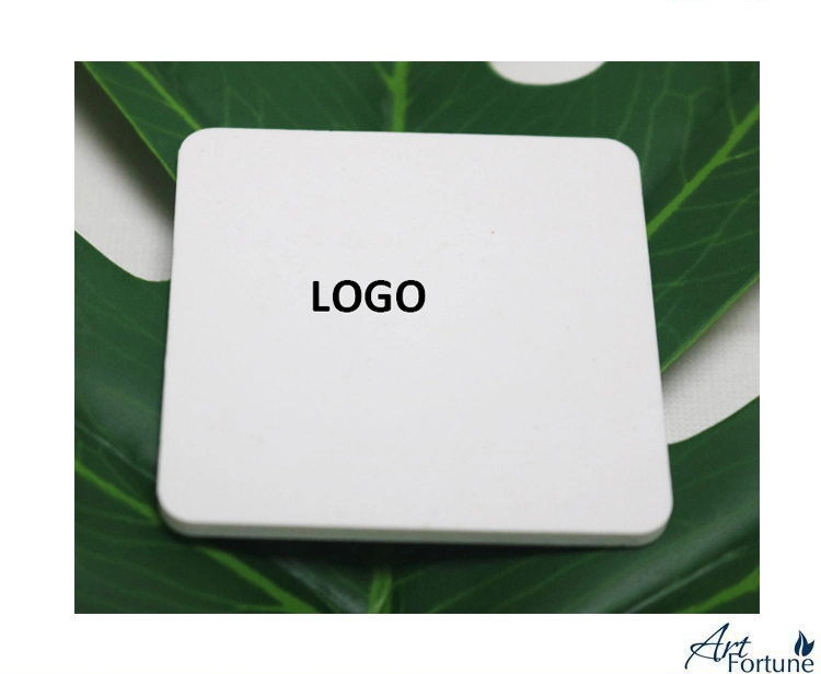 Ceramic Essential Oil Square Disc Customized Logo Perfume Plaster Diffuser