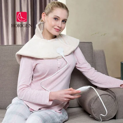 Factory Wholesale Winter Body Warmer Cover Super Cosy Fleece Surface Electric Heating Pad for Neck and Shoulder