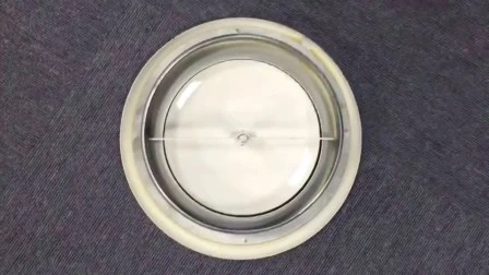 Powder Coating Metal Disc Valve Air Diffuser for HVAC System