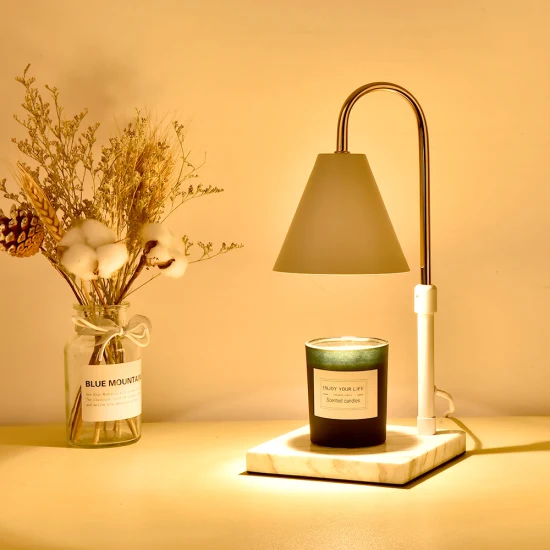 Candle Warmer Lamp No Flame Electric Candle Wax Melting Lamp, Dimmable Brightness Candle Melter for Home Decoration