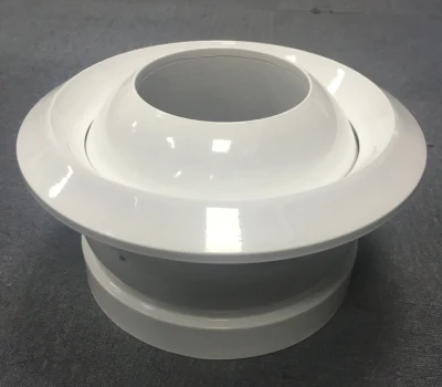 Decorative Air Conditioner Covers Air Damper Round Ball Jet Diffuser