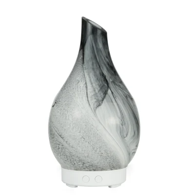 Vase Aroma Diffuser Glass Humidifier Wood Grain 100ml Colorful Aroma Diffuser Cross-Border Home Aroma Diffuser