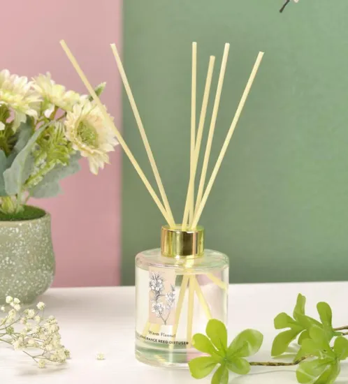 High Quality Scented, Ceramic Fragrance Diffuser with Sticks, Gift Box Reed Aroma Diffuse