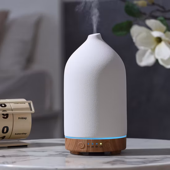 120ml Innovative New Ceramic Original Ultrasonic Aroma Diffuser