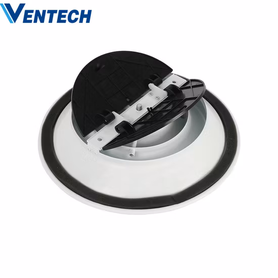 China Factory Price Round Ceiling Air Diffuser Round Air Diffuser with Damper
