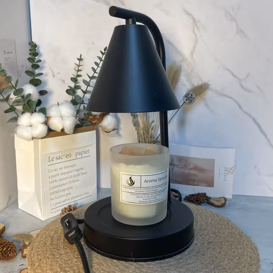 Hot Selling White Black Modern Luxury Electric Wholesale Candle Warmer Table Lamp